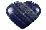 Polished Lapis Lazuli Heart - Pakistan #170938-1